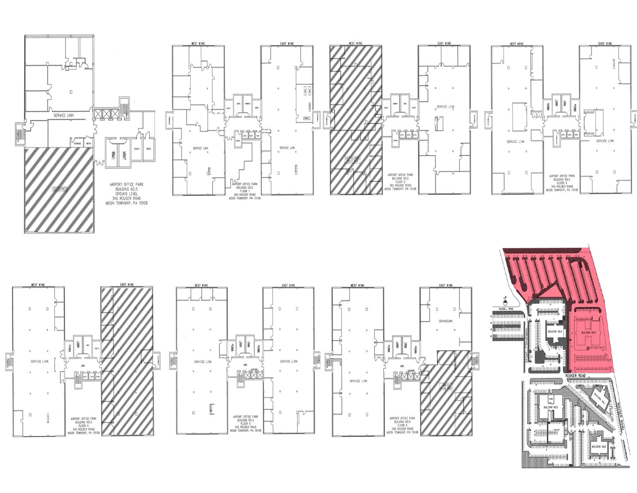 410 Rouser Rd, Coraopolis, PA for lease Floor Plan- Image 1 of 1