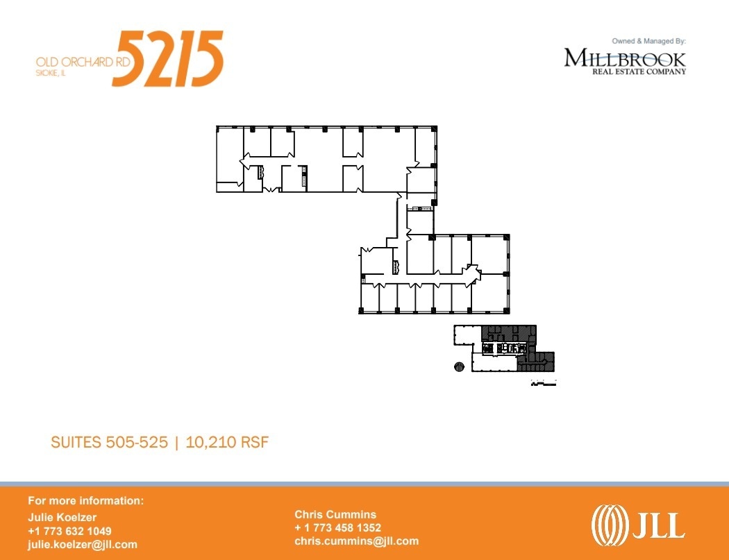 5215 Old Orchard Rd, Skokie, IL for lease Floor Plan- Image 1 of 1