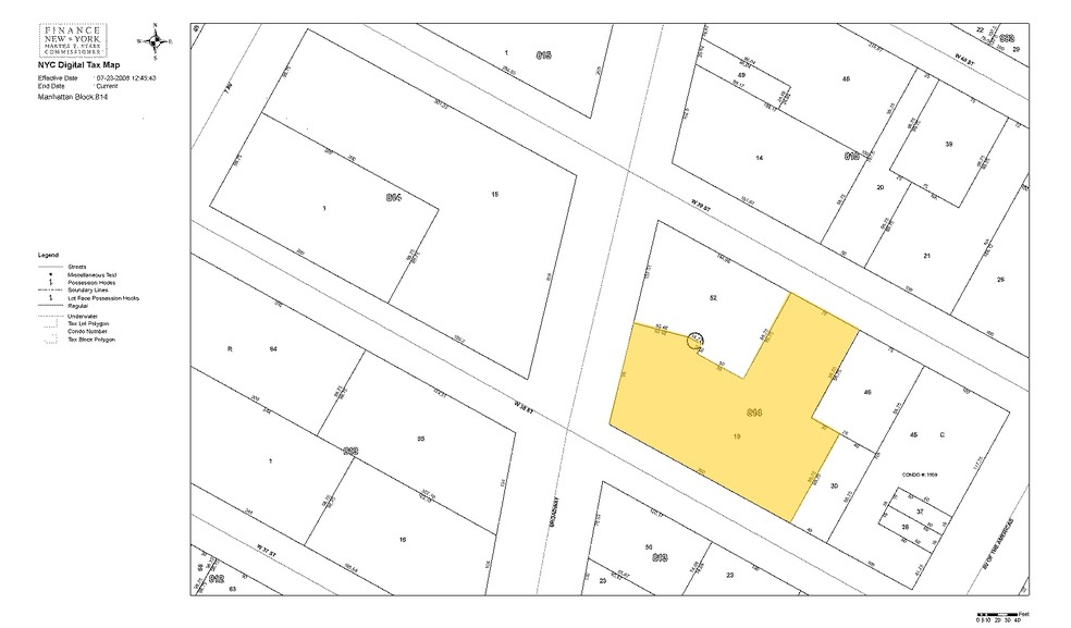 1400 Broadway, New York, NY for lease - Plat Map - Image 2 of 16