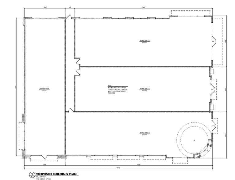 1503 Niles Cortland Rd, Warren, OH for lease - Typical Floor Plan - Image 3 of 5