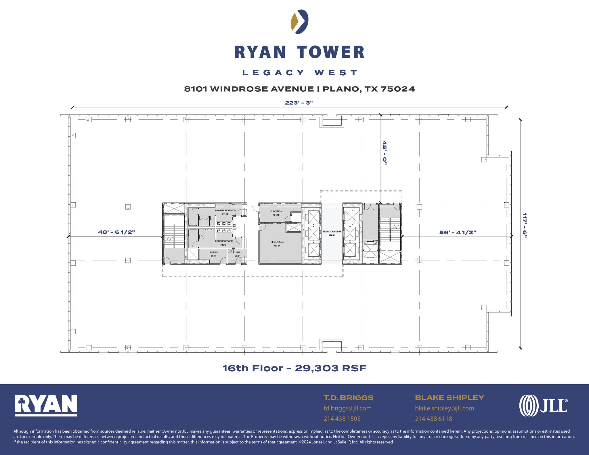 8101 Windrose Ave, Plano, TX for lease Floor Plan- Image 1 of 1