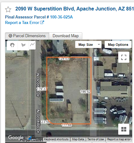 2090 W Superstition Blvd, Apache Junction, AZ for sale - Aerial - Image 2 of 5