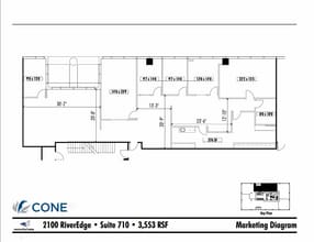 2100 Riveredge Pky NW, Atlanta, GA for lease Floor Plan- Image 2 of 2