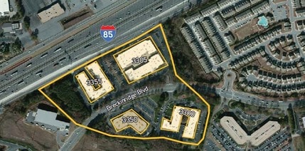 3305 Breckinridge Blvd, Duluth, GA - AERIAL  map view - Image1