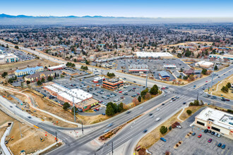 7120 E County Line Rd, Highlands Ranch, CO - aerial  map view