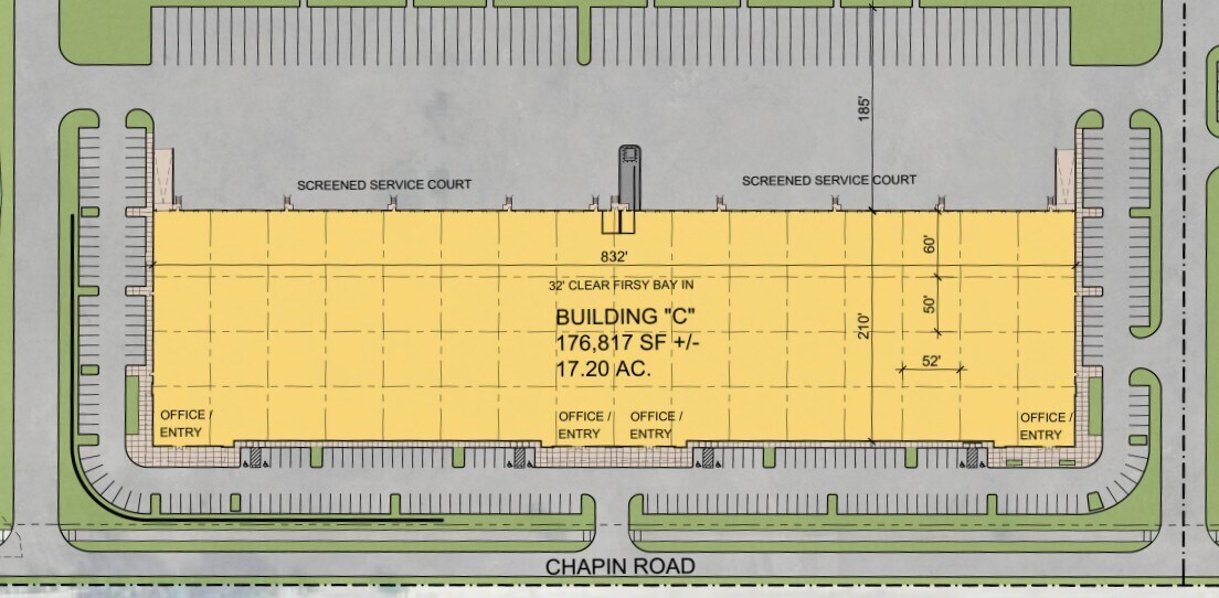 3601 Alemeda St, Fort Worth, TX for lease Floor Plan- Image 1 of 1