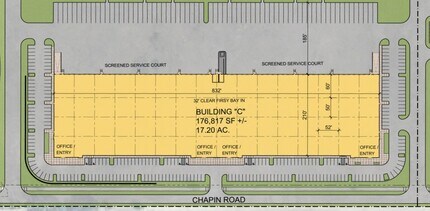 3601 Alemeda St, Fort Worth, TX for lease Floor Plan- Image 1 of 1