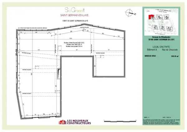 Retail in Saint-Germain-en-Laye for lease Floor Plan- Image 1 of 1