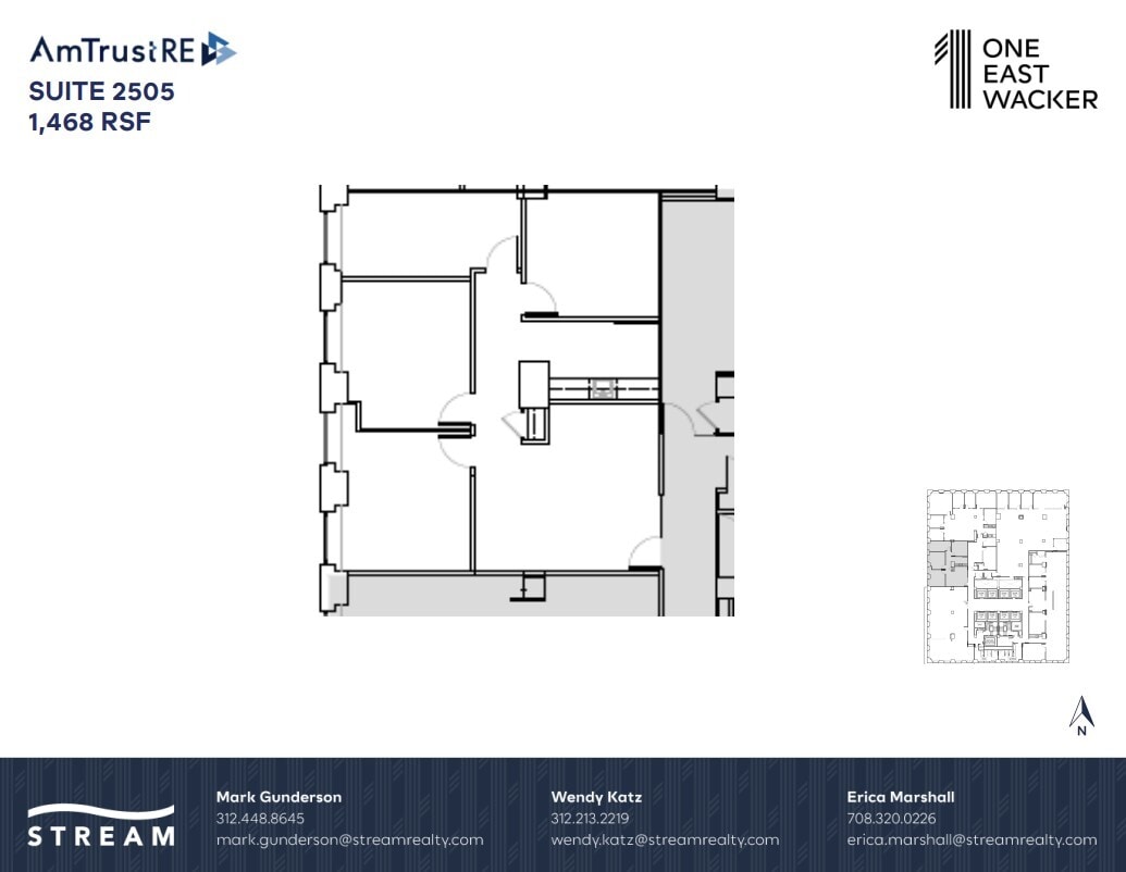 1 E Wacker Dr, Chicago, IL for lease Floor Plan- Image 1 of 1