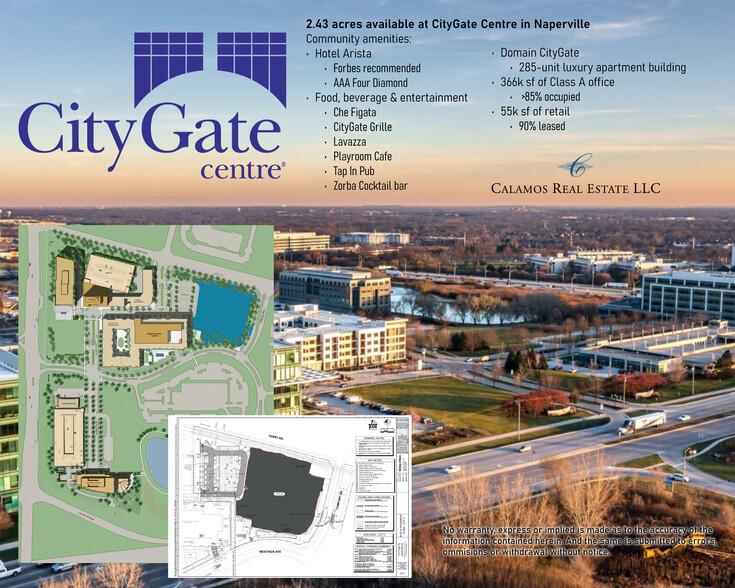 Route 59 & Westings Ave, Naperville, IL for sale - Site Plan - Image 3 of 5