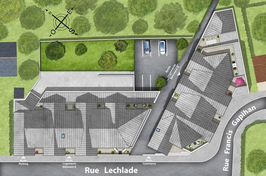 Office in La Chapelle-des-Fougeretz for lease - Building Photo - Image 2 of 3