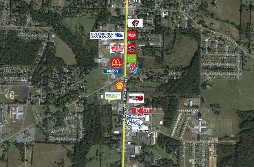 0 Business Park Dr, Greenbrier, AR 72058 Land for Sale