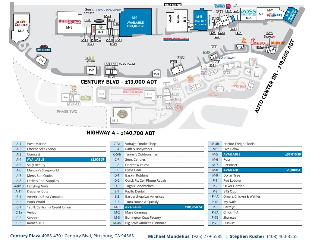 4085-4701 Century Blvd, Pittsburg, CA for lease Site Plan- Image 1 of 1