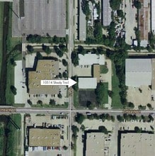 10514 Shady Trl, Dallas, TX - AERIAL map view