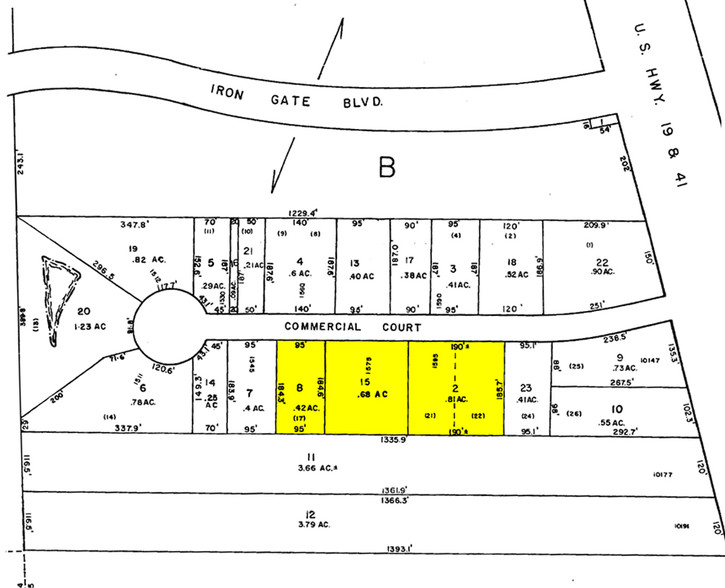 1595 Commercial Ct, Jonesboro, GA for sale - Plat Map - Image 2 of 19