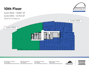 901 N Glebe Rd, Arlington, VA for lease Floor Plan- Image 1 of 1