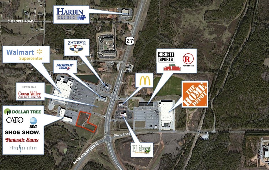 1583 Rome Highway, Cedartown, GA for sale - Primary Photo - Image 1 of 1