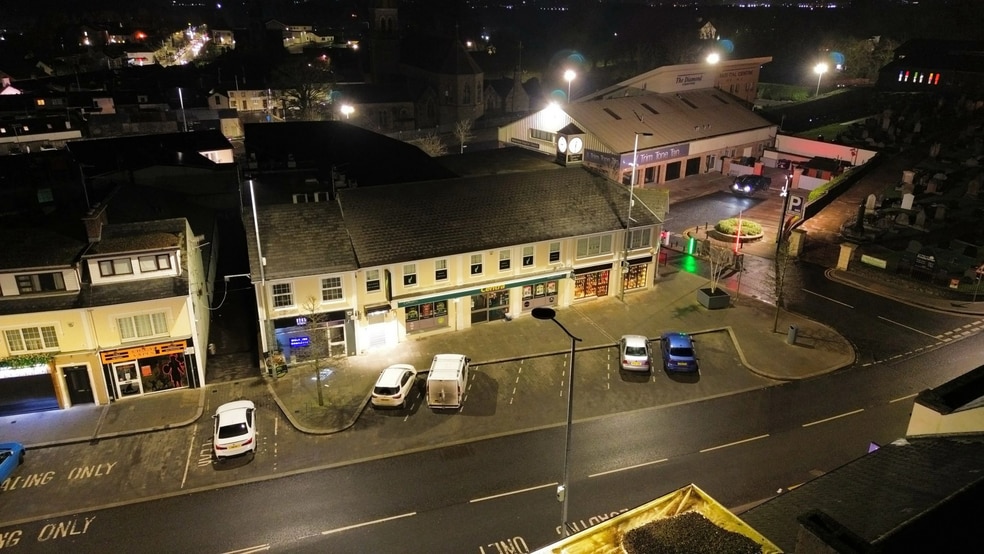 Market St, Magherafelt for lease - Aerial - Image 3 of 4