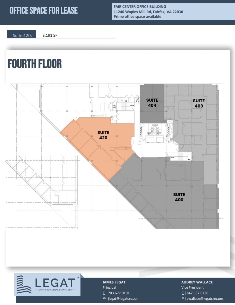 11240 Waples Mill Rd, Fairfax, VA for lease Floor Plan- Image 1 of 1