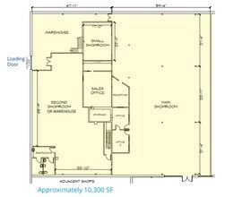 4915-4985 N Blackstone Ave, Fresno, CA for lease Floor Plan- Image 1 of 1