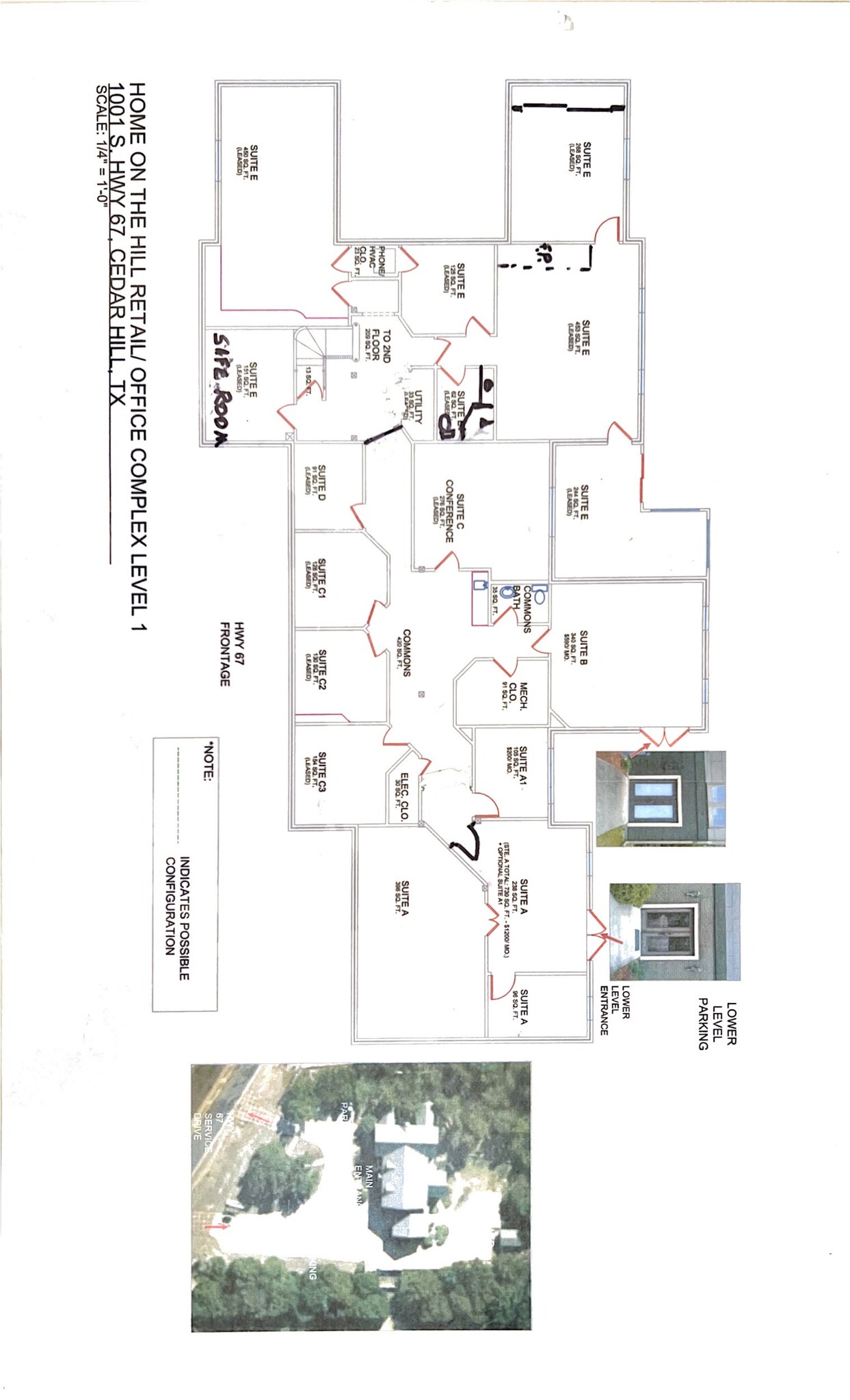 1001 S Hwy 67, Cedar Hill, TX for lease Site Plan- Image 1 of 1