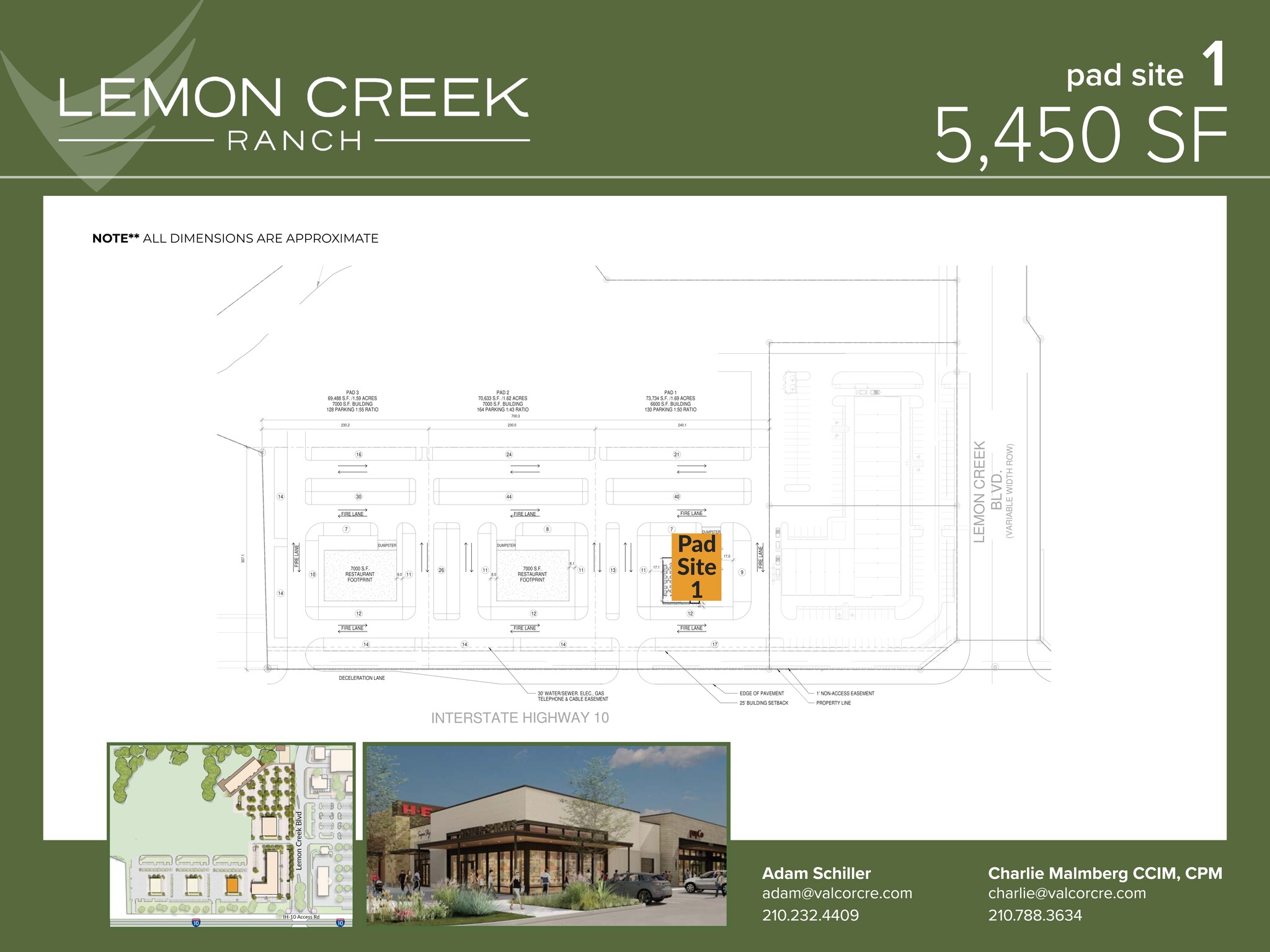 I-10 W & Balcones Creek Dr, Boerne, TX for lease Site Plan- Image 1 of 1