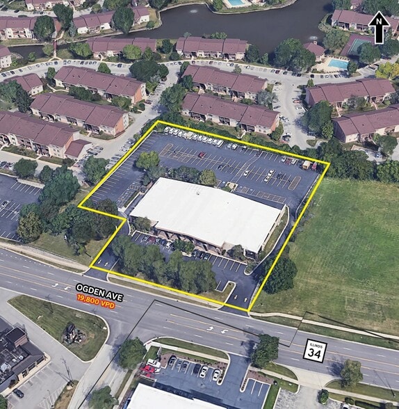 2900 Ogden Ave, Lisle, IL for sale - Aerial - Image 2 of 5