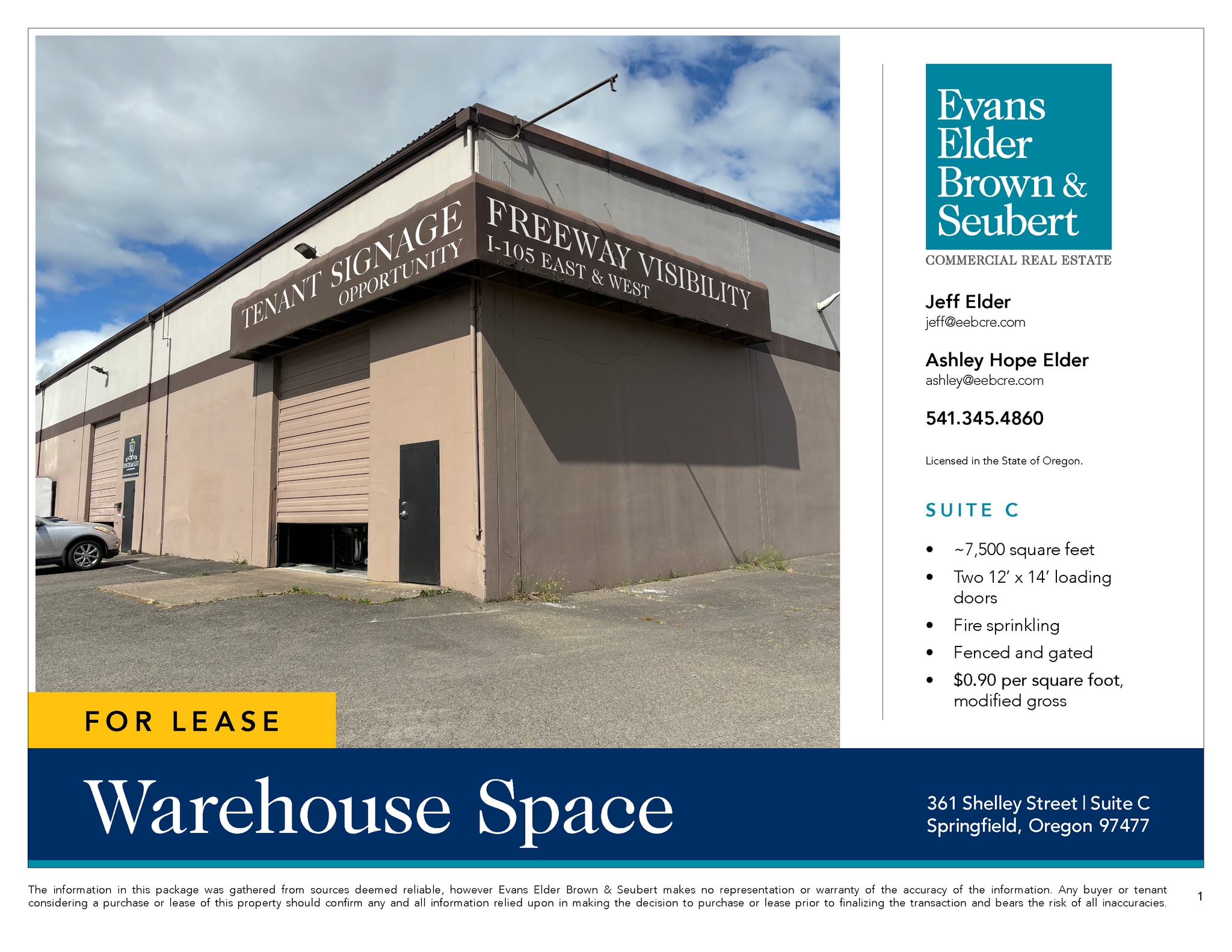 361 Shelley St, Springfield, OR for lease Building Photo- Image 1 of 10