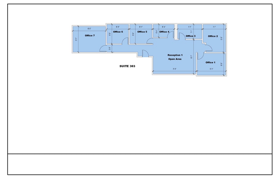 2401 Blueridge Ave, Wheaton, MD for lease - Floor Plan - Image 2 of 4