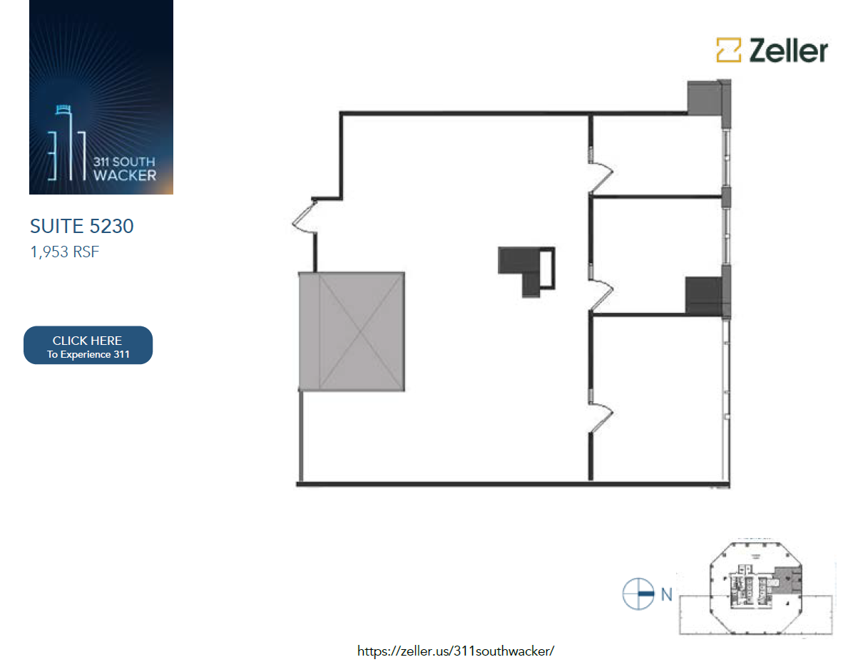 311 S Wacker Dr, Chicago, IL for lease Floor Plan- Image 1 of 1