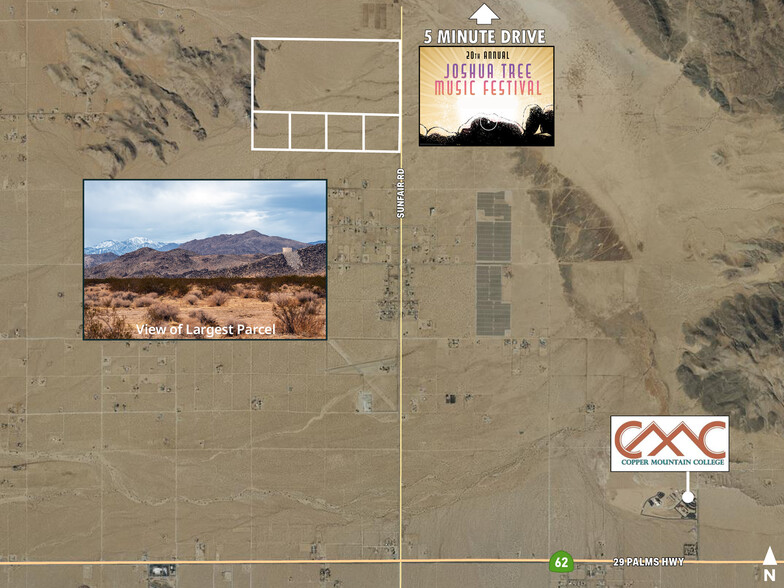 Sunfair Rd, Joshua Tree, CA for sale - Building Photo - Image 2 of 3