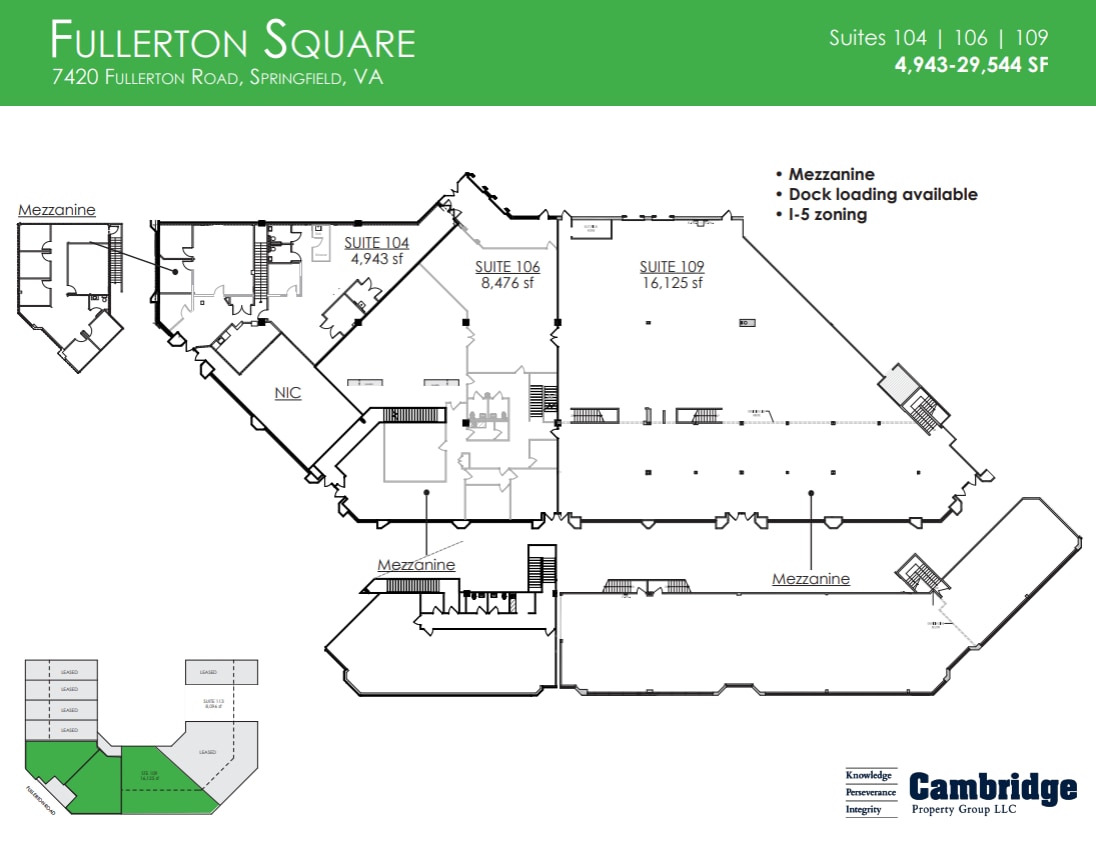 7420 Fullerton Rd, Springfield, VA for lease Interior Photo- Image 1 of 1