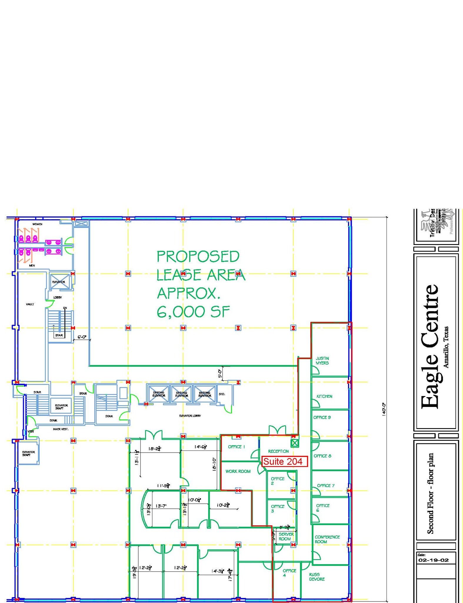 112 SW 8th Ave, Amarillo, TX for lease Floor Plan- Image 1 of 1