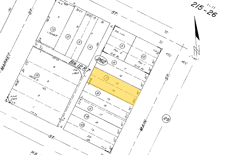 4255 Main St, Riverside, CA for lease - Plat Map - Image 2 of 3