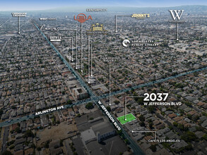 2037 W Jefferson Blvd, Los Angeles, CA - aerial  map view - Image1