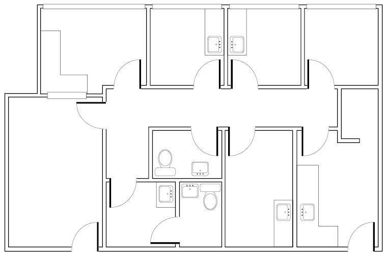 530 New Waverly Pl, Cary, NC for lease Floor Plan- Image 1 of 5