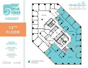 17011 Beach Blvd, Huntington Beach, CA for lease Floor Plan- Image 2 of 2