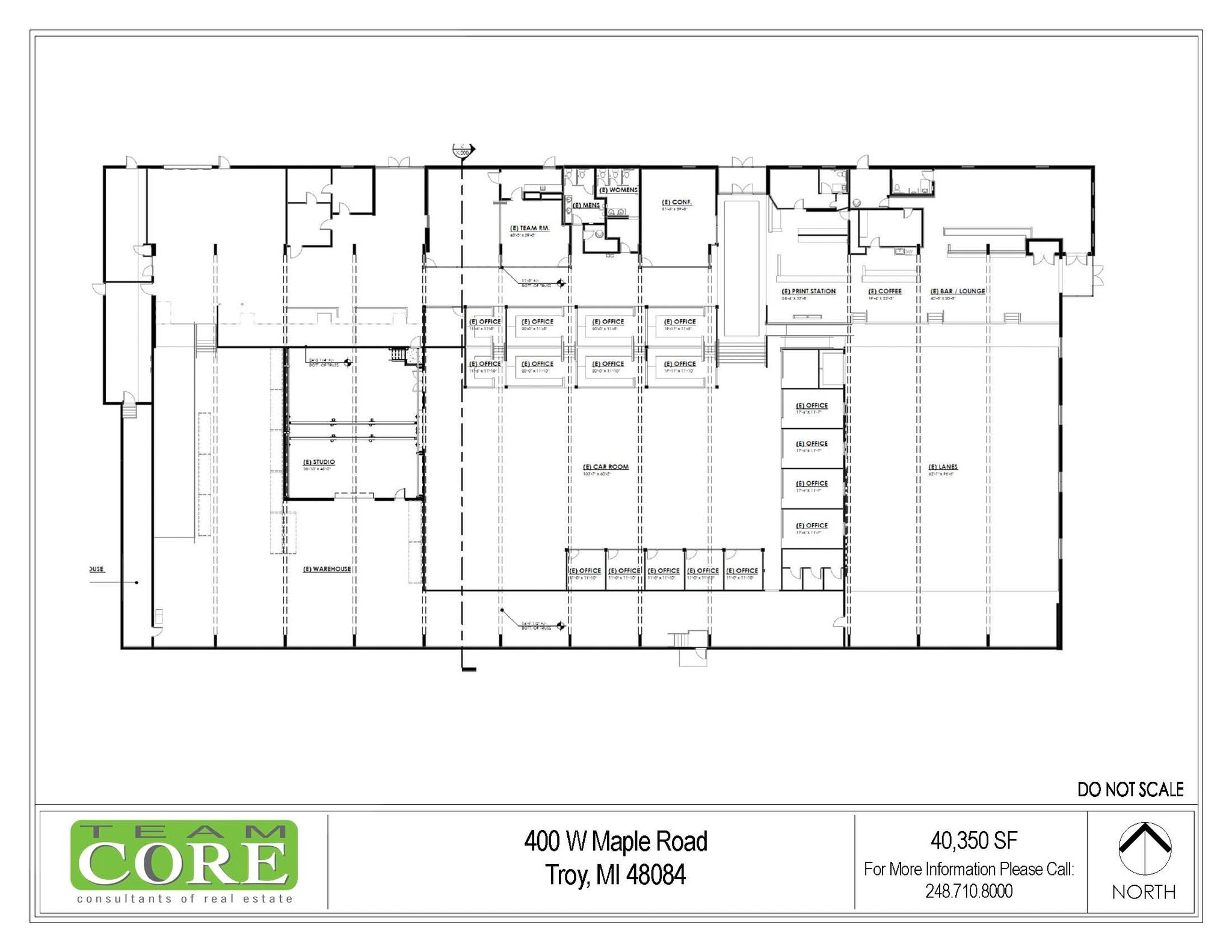 400 W Maple Rd, Troy, MI for sale Floor Plan- Image 1 of 1
