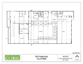 400 W Maple Rd, Troy, MI for sale Floor Plan- Image 1 of 1