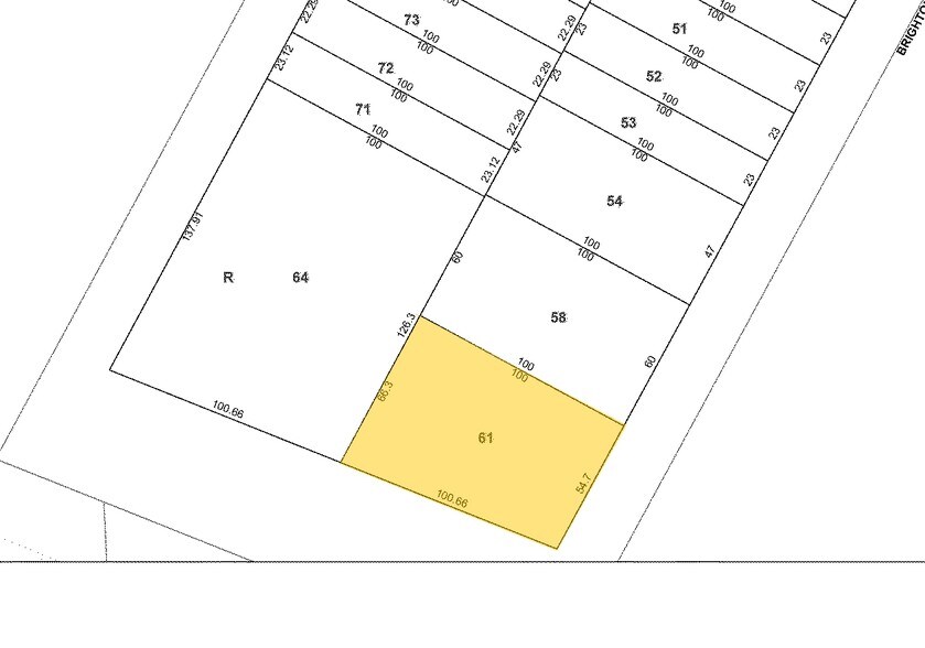 1113-1125 Brighton Beach Ave, Brooklyn, NY for sale - Plat Map - Image 1 of 1