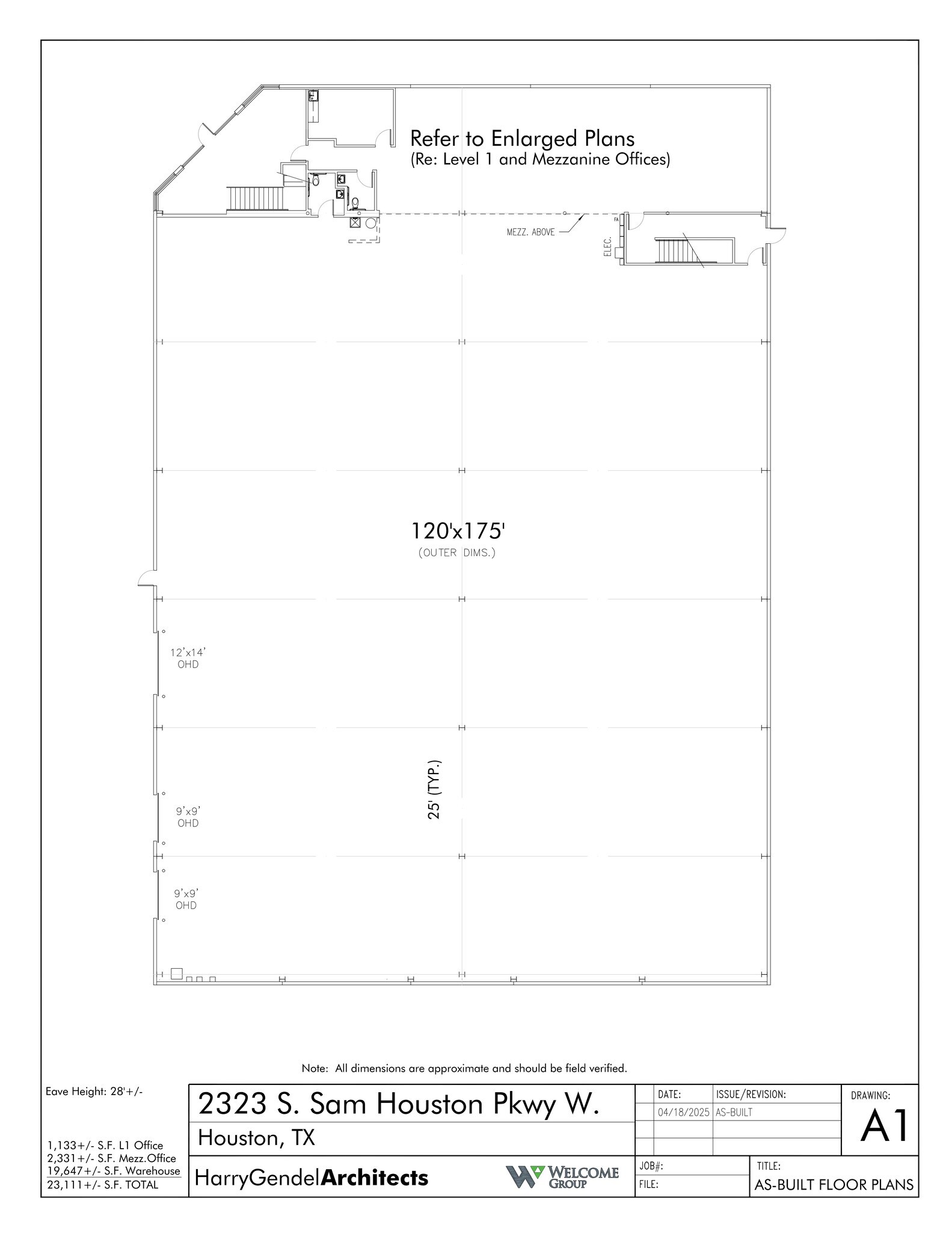 2323 S Sam Houston Pky W, Houston, TX for lease Site Plan- Image 1 of 1