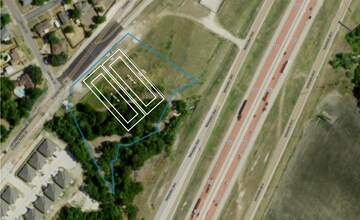 TBD S IH 35, Hewitt, TX - aerial  map view