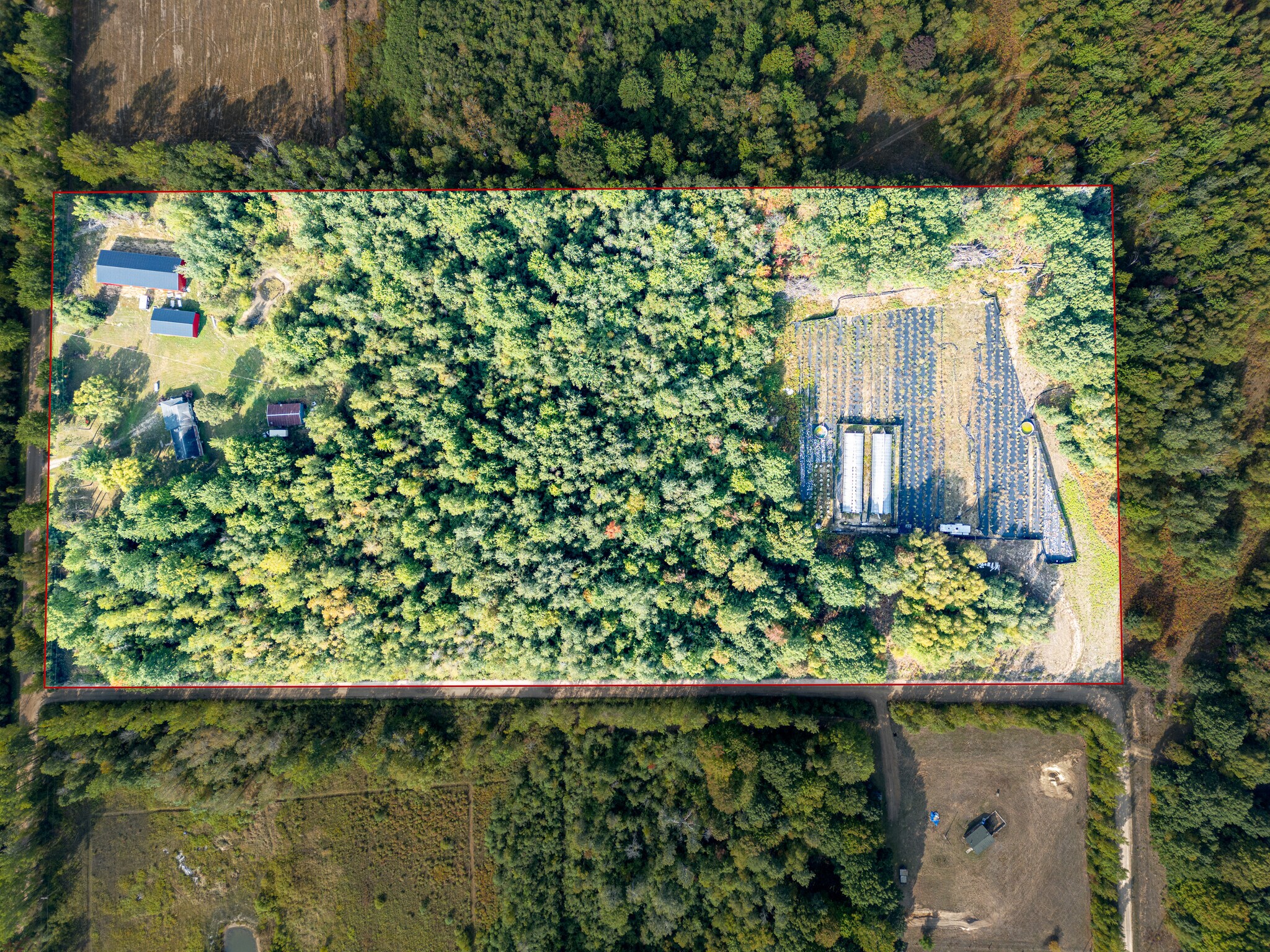 5852 NW County Line Rd, Coleman, MI for sale Plat Map- Image 1 of 15