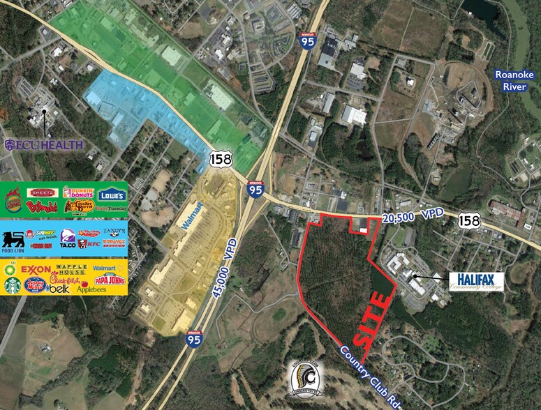 Country Club Rd, Weldon, NC 27890 Hwy 158 at I95