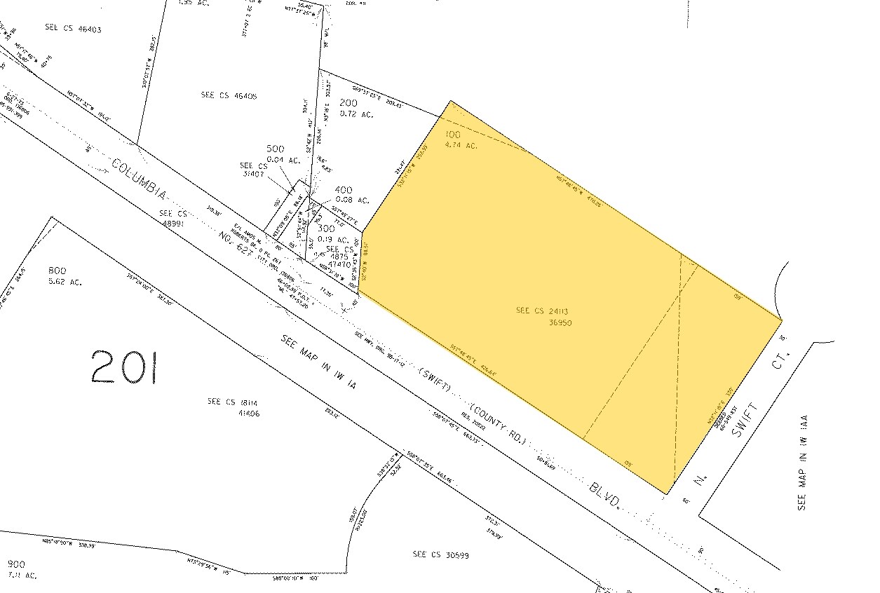8545-8611 N Columbia Blvd, Portland, OR for sale Plat Map- Image 1 of 1