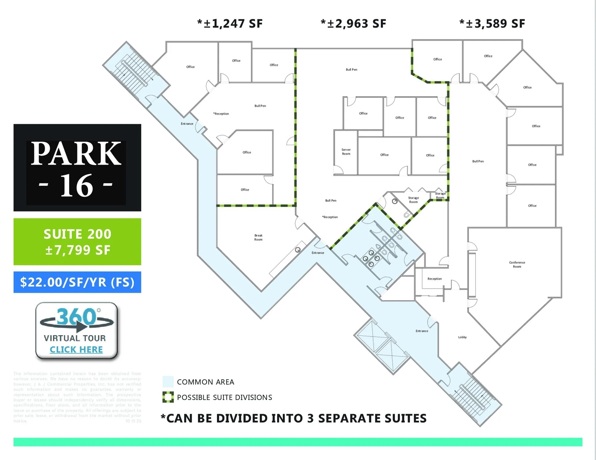 3221 N 16th St, Phoenix, AZ for lease Floor Plan- Image 1 of 23