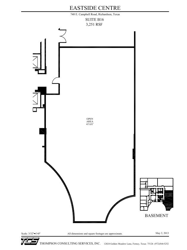 740 E Campbell Rd, Richardson, TX for lease Floor Plan- Image 1 of 1