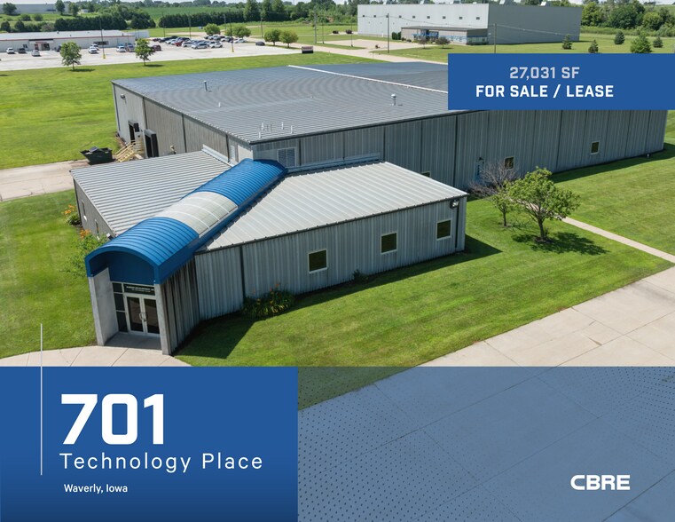 701 Technology Pl, Waverly, IA for lease - Primary Photo - Image 1 of 21