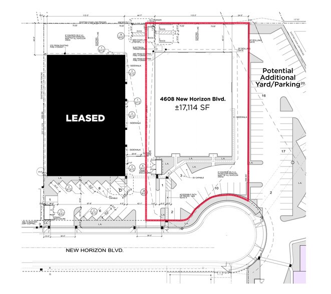 4520-4608 New Horizon Blvd, Bakersfield, CA for lease - Building Photo - Image 2 of 3