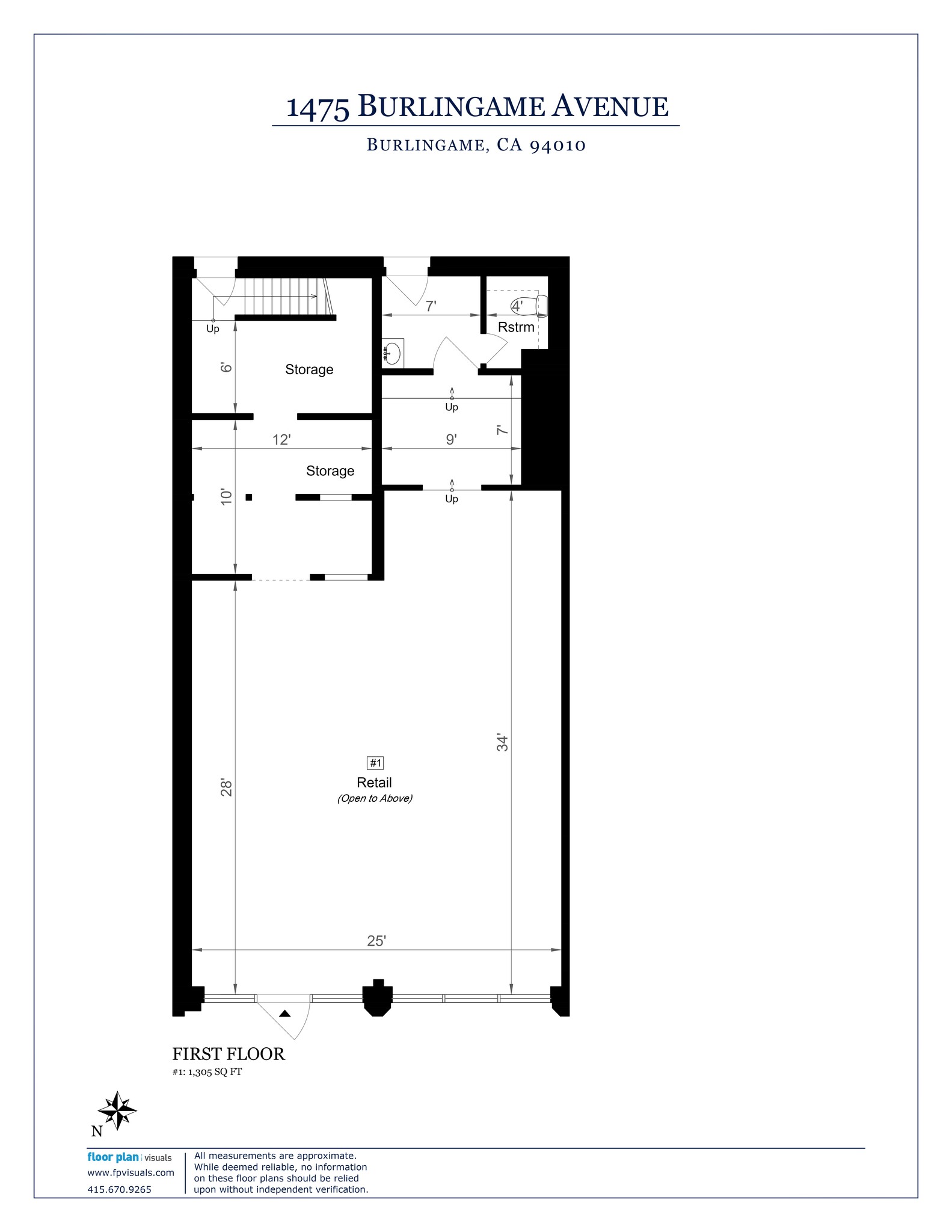 1471 Burlingame Ave, Burlingame, CA for lease Site Plan- Image 1 of 7